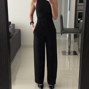Aritzia babaton high waisted wide leg trousers